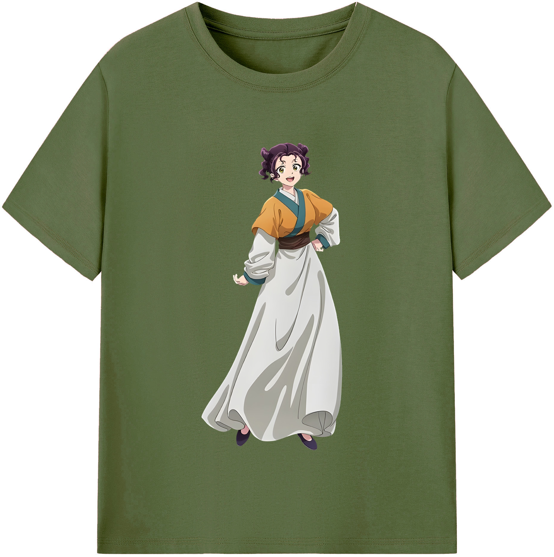 （画像用） 薬屋のひとりごと The Apothecary Diaries 綿100％半袖Tシャツ（フロントプリント）